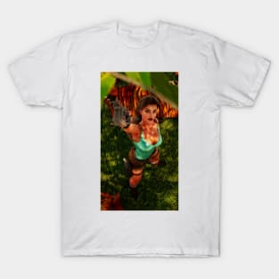 Lara Croft found the stone dragon T-Shirt